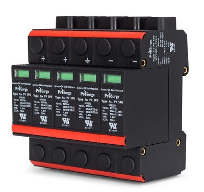 PV DC SPD Class 2 Type 2 UL-Prosurge-400 PV DC SPD Class 2 Type 2 UL-Prosurge-400