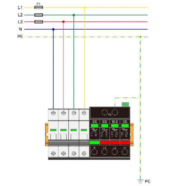 Apc e10 surge arrest схема