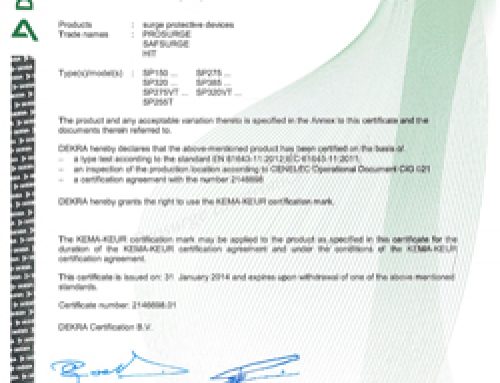 About surge protective devices Standard——IEC/EN 61643