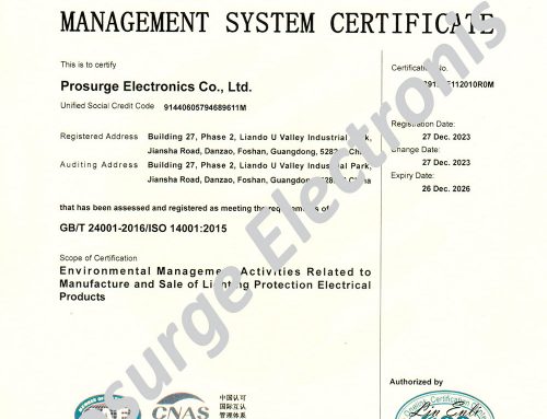 Prosurge Attains ISO14001 and ISO45001 Certifications for EHS (Environmental and Occupational Health and Safety Management)