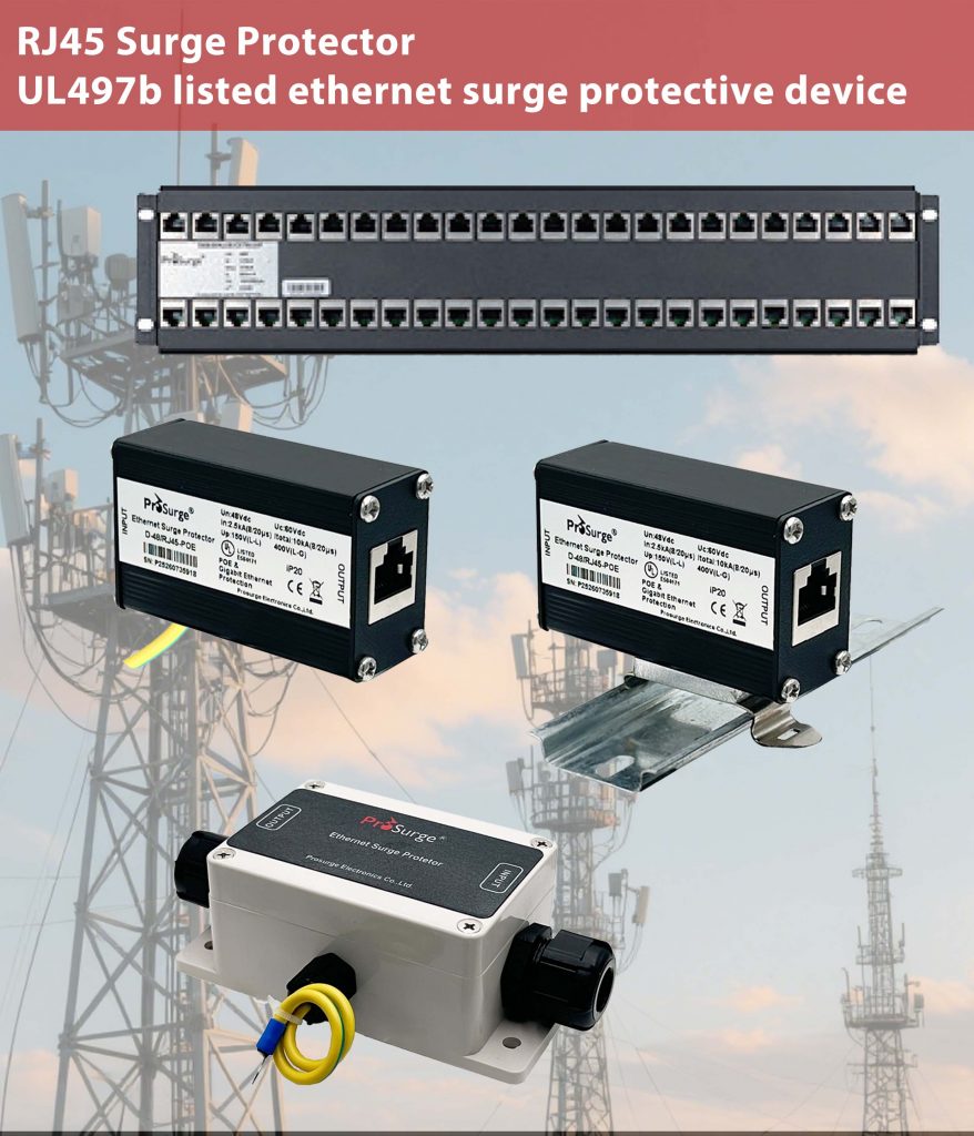 ethernet RJ45 CAT6 surge